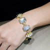 Judith Ripka Ambrosia Bracelet 18K Yellow Gold with Diamonds & Gems