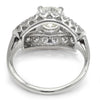 GIA Certified Vintage Round Diamond Ring in Platinum 3.07ctw