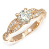 James Allen GIA 0.50CT Diamond Engagement Ring Rose Gold