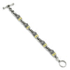 Kieselstein-Cord Multi-Alligator Bracelet 18K 925 7.75"