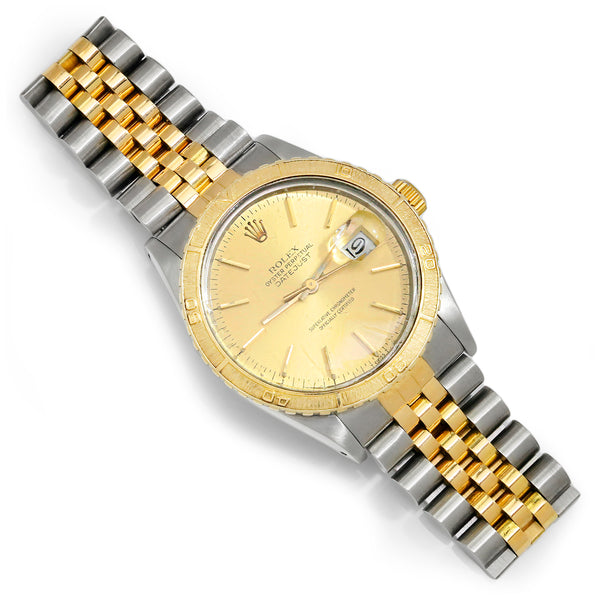 Rolex Thunderbird 16253 Datejust 36 Turn-O-Graph Jubilee Champagne