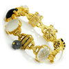 Judith Ripka Ambrosia Bracelet 18K Yellow Gold with Diamonds & Gems